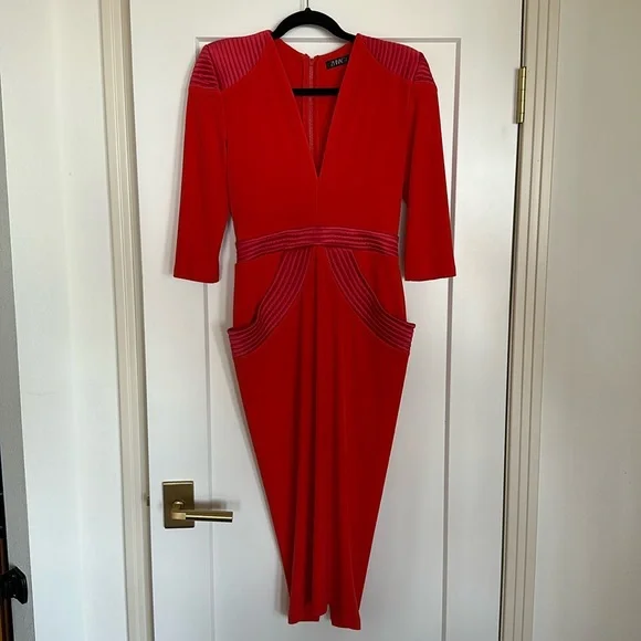 Zhivago Informant Dress in Coral Size 6 or M - Picture 3 of 6